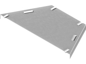 Pokrywa redukcji PRKSJ100/50 symetrycznejgrubość blachy 1,0mm 104510 BAKS