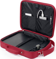 Torba na laptopa Dicota Eco Multi BASE D30917-RPET, 43,9 cm (17,3") , (S x W x G) 45 x 31 x 6.5 cm, czerwony