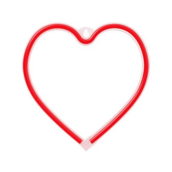 Neon LED SERCE czerwone Bat + USB Forever FLNEO7 Light