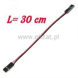 Przew. do płytek styk. Ż-Ż 2pin 40cm