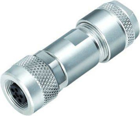 binder 99 0402 115 02-20 Złącze żeńskie kablowe złącze żeńskie proste Seria: 712 Łączna ilość styków: 2 1 szt.