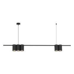 Lampa wisząca (listwa) GENESIS BLACK 5xGU10 ML0367 Milagro