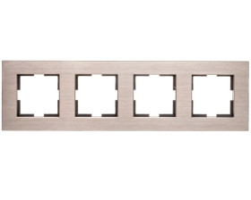 Artline Ramka 4-Krotna Aluminium, Kolor Brązowy / 92182304