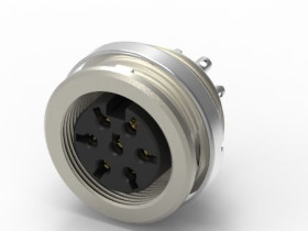 Złącze DIN 7 -pinowe Żeński Montaż na panelu 250 V