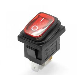 PRZEŁĄCZNIK B100G KOŁYSKOWY HERMETYCZNY CZERWONY IP65 B100