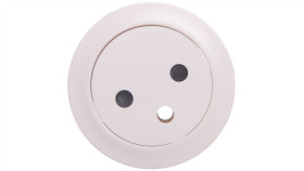 Celiane Plakietka Gniazda Pojednynczego 2P/2P+Z Biała 068111