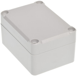ABS enclosure, (L x W x H) 70 x 50 x 36.75 mm, light gray, IP65, 4U63070504017