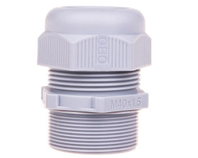 Dławnica kablowa poliamidowa M40 IP68 V-TEC VM L40 SGR srebrnoszara 2022933 /10szt./