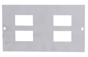 Moduł danych skrzynki podłogowej, 3 przedziały , 100 mm