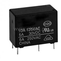 Przekaźnik 1x styk zwierny 12V 5A/ 250V HF 33F