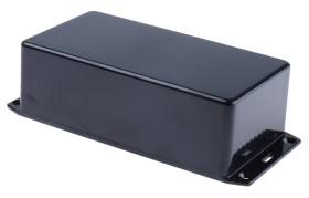 Obudowa Tworzywo ABS odporne na ogień szerokość zew. 80 mm długość zew. 150 mm wys. zew. 46 mm Hammond IP54 Czarny