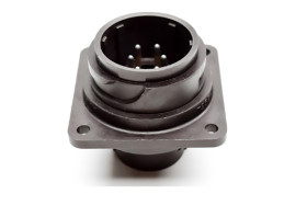 Złącze wielostykowe przemysłowe 5 + PE-pinowe, panelowe Gniazdo Amphenol Industrial