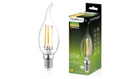 Żarówka Led Świeczka Dekoracyjna E14 Ba35 7W 60W 770Lm 3000K Ciepła 360...