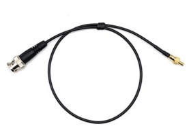 Kabel koncentryczny złącze A SMB złacze B BNC długość 500mm typ kabla RG174 Z zakończeniem