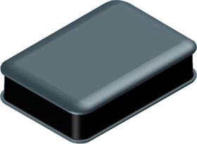 ABS/PC enclosure, (L x W x H) 80 x 56 x 22 mm, gray/black, WK-2.29