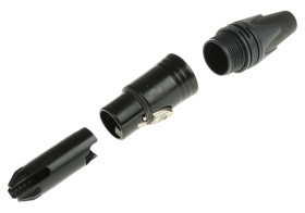 Złącze XLR 5 -pinowe Montaż na kablu Żeński
