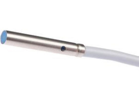 IBR4F001 Czujnik indukcyjny, Ø4mm, złącze kablowe M8 3-pin, wykonany ze srebra niklowego