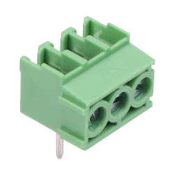 3-Way 3.5mm Right Angle PCB Terminal Block 10A 300V