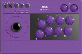 RET00940 8BitDo Arcade Stick, lila