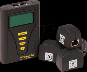 256850PRO NETmapper Pro Multifunction Cable and LAN Tester