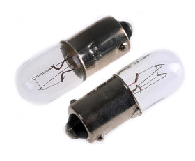 Oświetlenie wskaźnika 28 V BA9s bezbarwna 7.8 lm RS PRO rozmiar T3 1/4