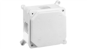 Puszka Natynkowa 103X103x60mm Ip44 Biała Pk-2P 83023006