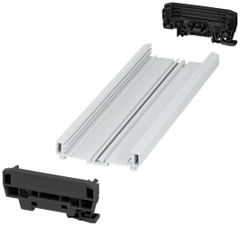 Phoenix Contact UM-PRO-KIT-B72-L250-7035 1310935 Obudowa profilowa 253.8 x 92.3 x 39.45 PA szaro-biały (ral 7035), czarn