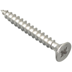ForgeFix POZI540SS Multi-Purpose Pozi Screw CSK ST S/Steel 5.0 x 40mm Box 200
