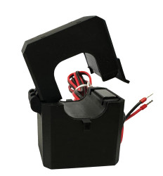 Czujnik prądowy prąd wej 500A RS PRO prad wyj 333 mV otwór 36mm Rdzeń rozdzielony