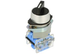 Przełącznik; obrotowy; LAS0-A1Y-11X/23N; ON-(ON); 2 pozycje; monostabilny; na panel; śrubowe; 2 tory; czarny; 6A; 220V AC; szary