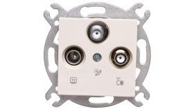 Karre Gniazdo Tv-2Xsat, Kolor Krem / 90963753