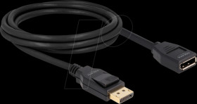 80002 DisplayPort 1.2 extension cable 4K 60 Hz 2 m