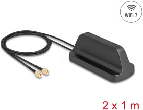 81454 Antenna 2x RP-SMA, Wi-Fi, omnidirectional