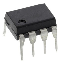 Transoptor 1-kanałowy DC Otwór przelotowy PDIP 8-pinowy onsemi