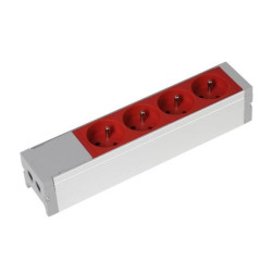 Blok zasilający 4x2p+z z Blokadą 073404