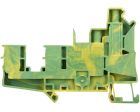 Złączka szynowa ochronna 6mm2 śrubowa/wtykowa zielono-żółta UT 6-QUATTRO/2P- 3060584