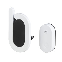 Dzwonek bezprzewodowy sieciowy BULIK II 230V zestaw TYP: DRS-985H SUNDI