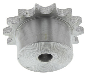 Koło łańcuchowe drabinkowe, 14 zębów, 08B-1, Pilot, śr otworu: 10mm, śr toczna: 57.07mm, Stal