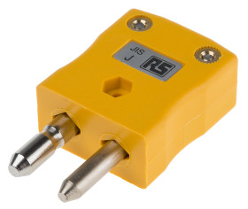 Złącze termoparowe Złącze termoparowe RS PRO do Termopara typu J Standardowy