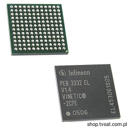 PEB3332EL-V1.4 Voice IP System SMD-LBGA144 INFINEON