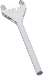 Światłowód do LED, sztywny, prosty, dł. 45mm, , MENTOR