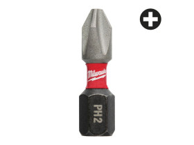 Bity udarowe Shockwave PH2 25mm (2 szt.) 4932430852 MILWAUKEE