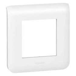 MOSAIC Ramka 2 modułowa pozioma pojedyncza biała 277802L