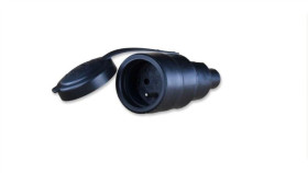 Gniazdo Przenośne Gumowe Z Zatyczką 16A 9002228 Aep