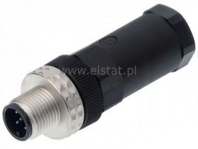 Złącze proste męskie, 5P skręcane Hirschmann