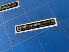 Ultimate 64 C64C badge - Glow in the Dark