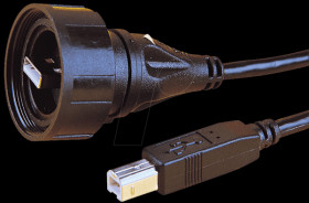 PX0840/A/2M00 USB cable IP68 type A - standard type B, 2m