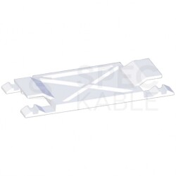 Rozpórka do listwy maskującej EKD 80x40mm biała KOPOS