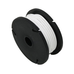 Silicone Cover Stranded-Core Wire - 25ft 26AWG - White