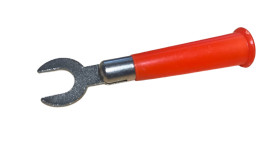 Końcówka widełkowa AL2323 czerwona